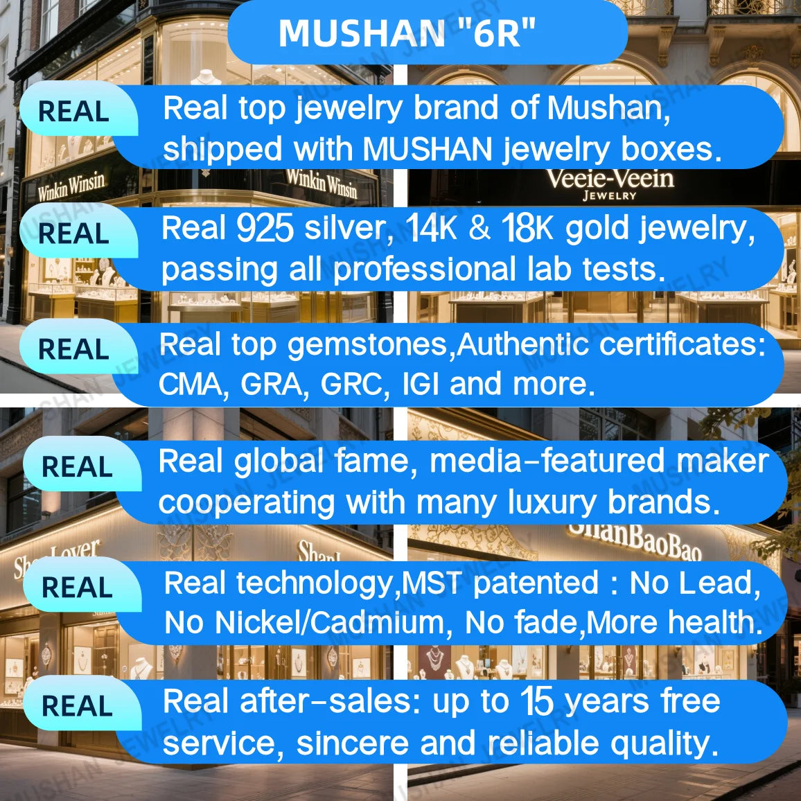 MuShan Jewelry 925 Sterling Silver Stud Earrings CMA Certificate HCD Gemstones Emerald Ruby Women Wedding Anniversary Earrings