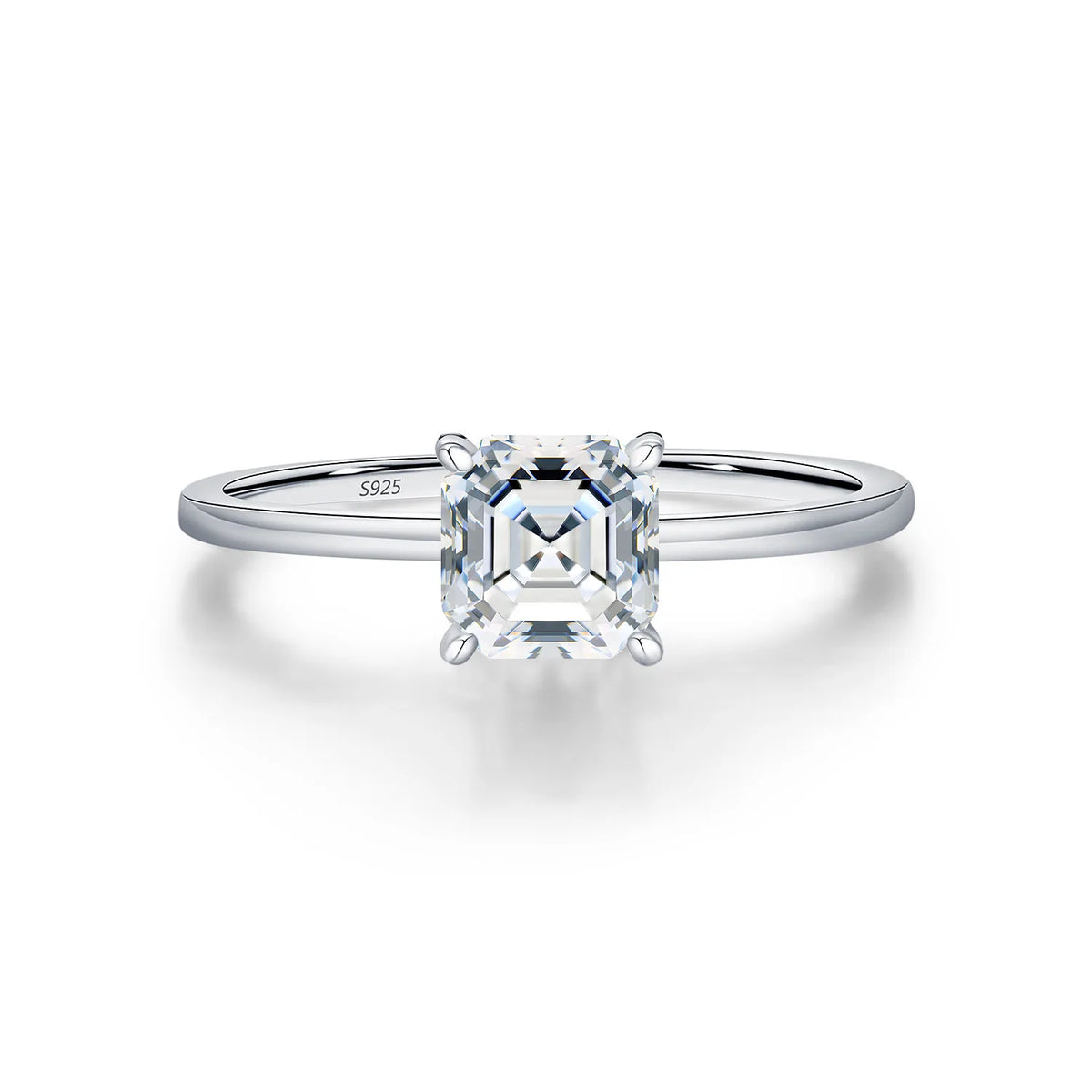 Anillo de compromiso de plata de ley 925 marca MuShan, con gema de rubí de alto carbono certificada CMA, chapado en oro de 18K para mujer