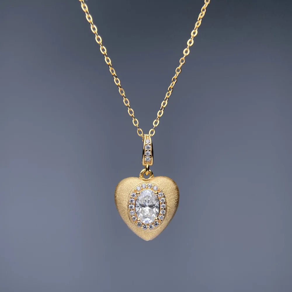 Cadena de cuerda de plata de ley 925 con flores de moissanita de la marca MuShan, el mejor regalo para mamá o para ella, chapada en rodio, cadena resistente con patente MST