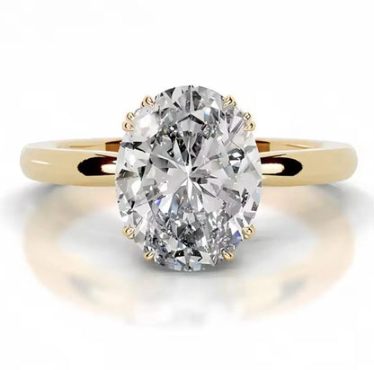 MUSHAN Bespoke Jewelry 925 Sterling Silver Rings Band 3ct 4ct 5ct Real D Color VVS1 Moissanite Wedding Ring MST Patent Design