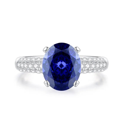 Bague de marque MuShan en argent sterling 925 avec diamant haut carbone (HCD) pour femme, plaquée rhodium, bijou de joaillerie