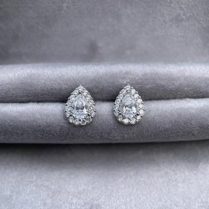 Boucles d'oreilles créoles MuShan en argent sterling 925, tendance, princesse, moissanite, cadeau d'anniversaire pour maman, plaqué rhodium, brevet MST