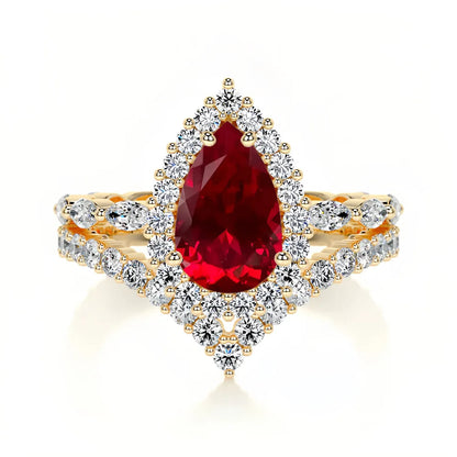MUSHAN Bespoke Luxury Jewelry 925 Sterling Silver Ring Band Lab Grown Sapphire Ruby Paraiba Ring for Women 18K Gold Plated Rings