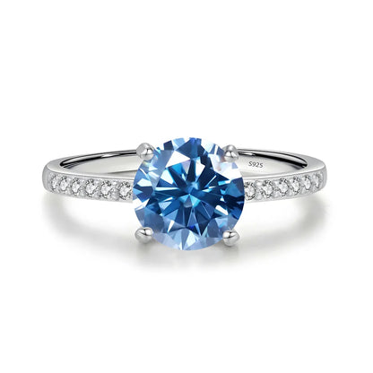 MuShan Jewelry 925 Sterling Silver Ring Wedding Band High Carbon Diamond Vintage Style Modern Style Women Rings Fine Jewelry