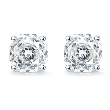 MuShan Jewelry 925 Sterling Silver Stud Earrings Dangle HCD Gemstones Engagement Party Premium Jewelry Women Earring Fine Jewelr