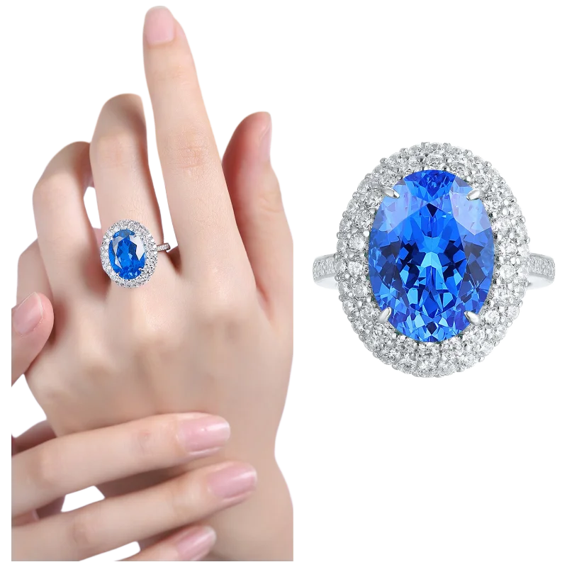 Anillo de compromiso MUSHAN de plata de ley 925 con zafiro rojo de laboratorio corte Asscher para mujer, bañado en oro de 18 quilates, certificado GRC