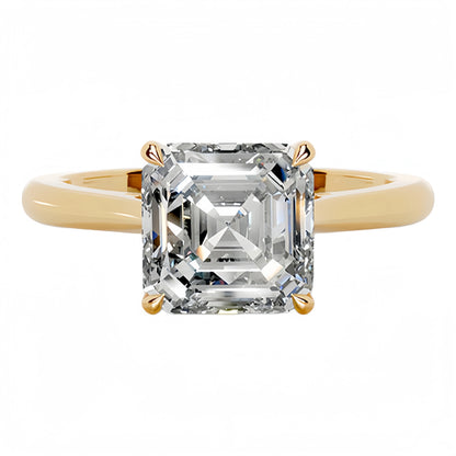 MUSHAN Patented Jewelry 925 Sterling Silver Ring Band D Color Moissanite Diamond Ring for Women 18K Gold Plated Luxury Jewelry