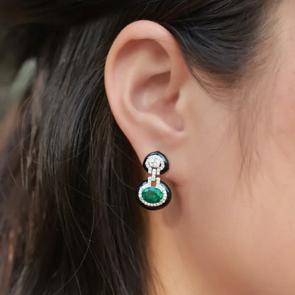 Boucles d'oreilles MuShan Jewelry en argent sterling 925 avec rubis de laboratoire ovale, bijou de fête pour femme, plaqué or 18K, certificat GRC inclus