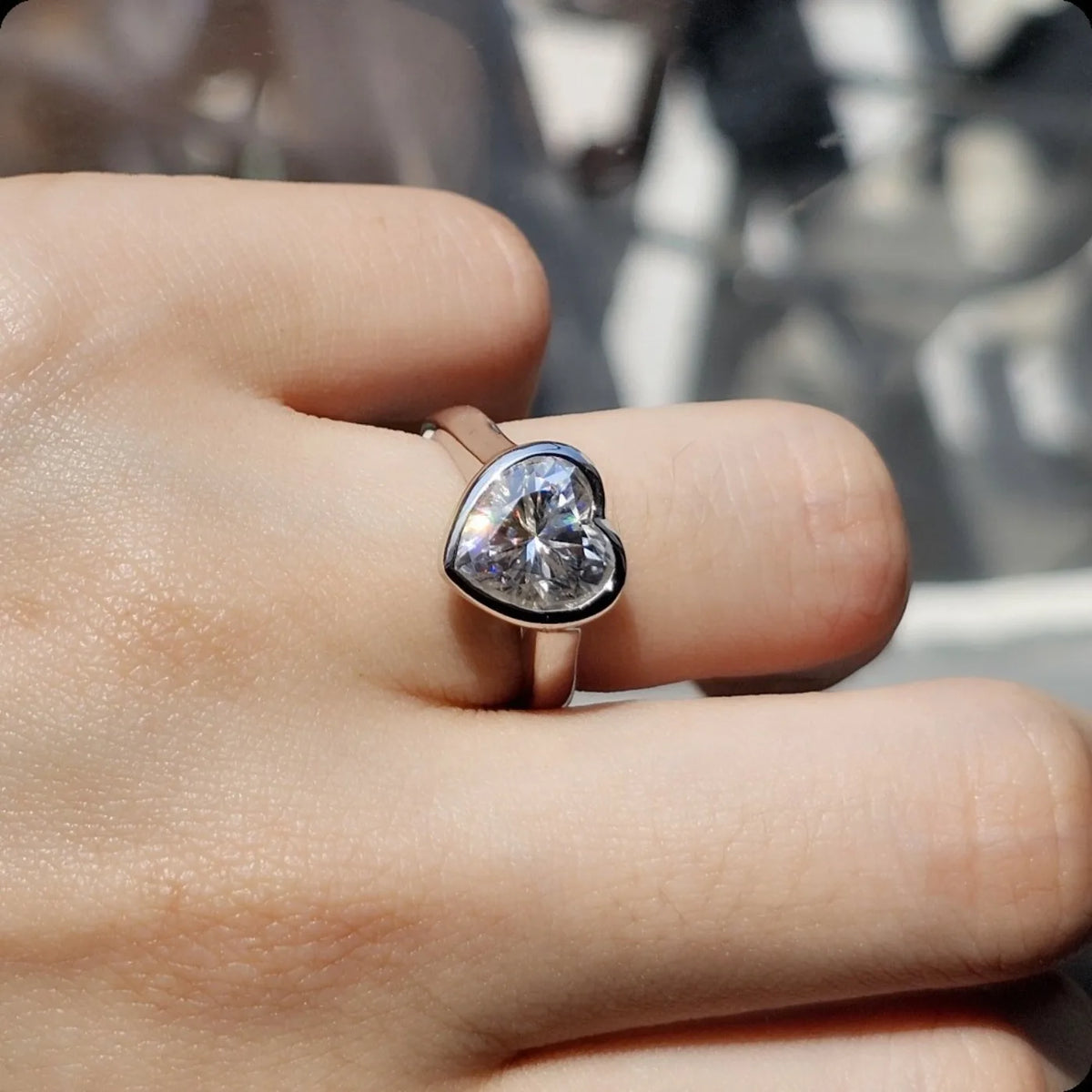 MUHAN Luxury Jewelry  925 Sterling Silver Ring Wedding Band  Women GRA Certificate Moissanite Diamond Rings D Color Fine Jewelry