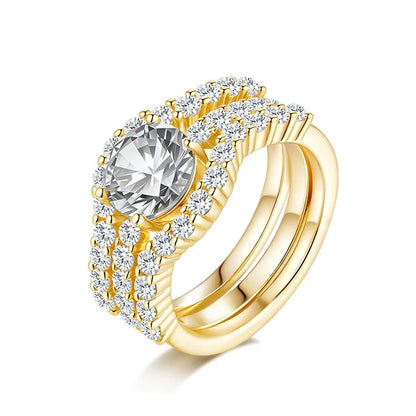 Anillo de joyería de lujo MUSHAN de plata de ley 925 para mujer, anillo de diamantes de moissanita con certificado GRA, esmeralda, color D, joyería fina
