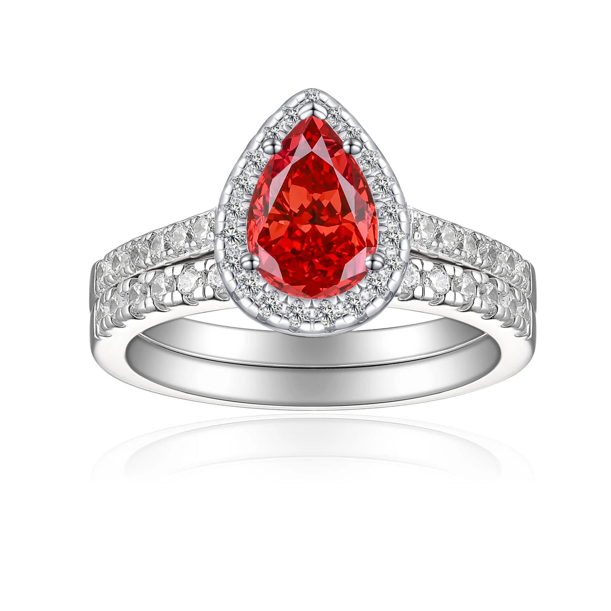 MuShan Jewelry 925 Sterling Silver Ring Wedding Band High Carbon Diamond Sister Gift Statement Jewelry Women Rings Fine Jewelry