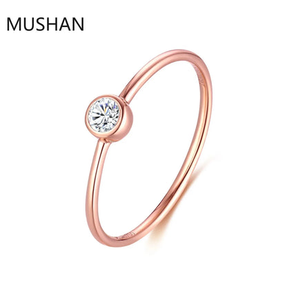 MUSHAN Luxury Custom 14K 18K Gold Rings Band Jewelry With Moissanite Diamond Lab Grown Gemstones Diamond Wedding Ring For Women
