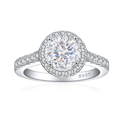 Bague de mariage en argent sterling 925 MuShan Jewelry, alliance avec diamant à haute teneur en carbone, cadeau d'anniversaire pour femme, bijoux raffinés