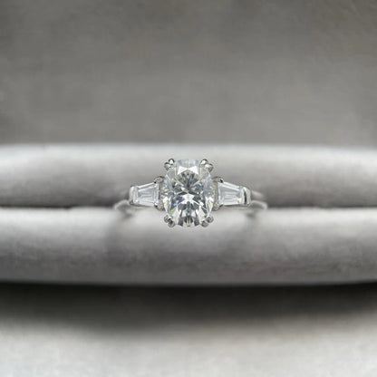 Bague pour femme MuShan en argent sterling 925 avec moissanite VVS, bijou tendance plaqué or 18 carats, bague fine brevetée MST
