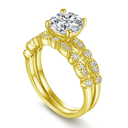 Bague de mariage MuShan Jewelry en argent sterling 925, pierres précieuses HCD, cadeau pour la fête des mères, bague minimaliste pour femme, bijou raffiné