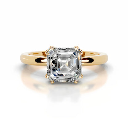 MUSHAN Bespoke Jewelry 925 Sterling Silver Rings Band 3ct 4ct 5ct Real D Color VVS1 Moissanite Wedding Ring MST Patent Design