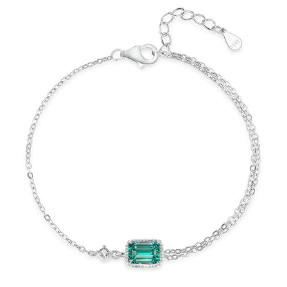 MuShan Jewelry 925 Sterling Silver Necklace Pendant Chain HCD Diamonds Cocktail Party Best Friend Gift Women Necklaces Jewelry