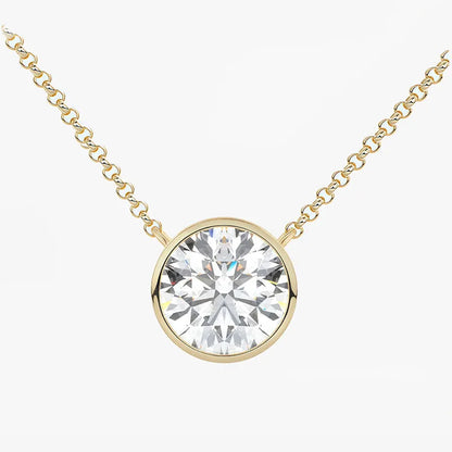 MUSHAN Bespoke Jewelry 925 Sterling Silver Necklace Moissanite D Color VVS Fine Opulent 925 Sterling Silver Pendants Diamond