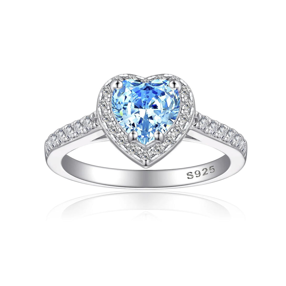 MuShan Jewelry 925 Sterling Silver Ring Wedding Band High Carbon Diamond Daughter Gift Elegant Jewelry Women Rings Fine Jewelry