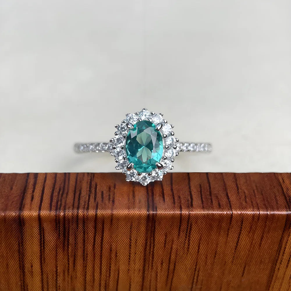 MuShan Jewelry 925 Sterling Silver Ring Wedding Band High Carbon Diamond Romantic Style Luxury Jewelry Women Rings Fine Jewelry